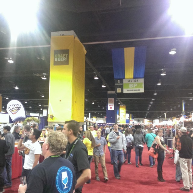 The GABF Floor